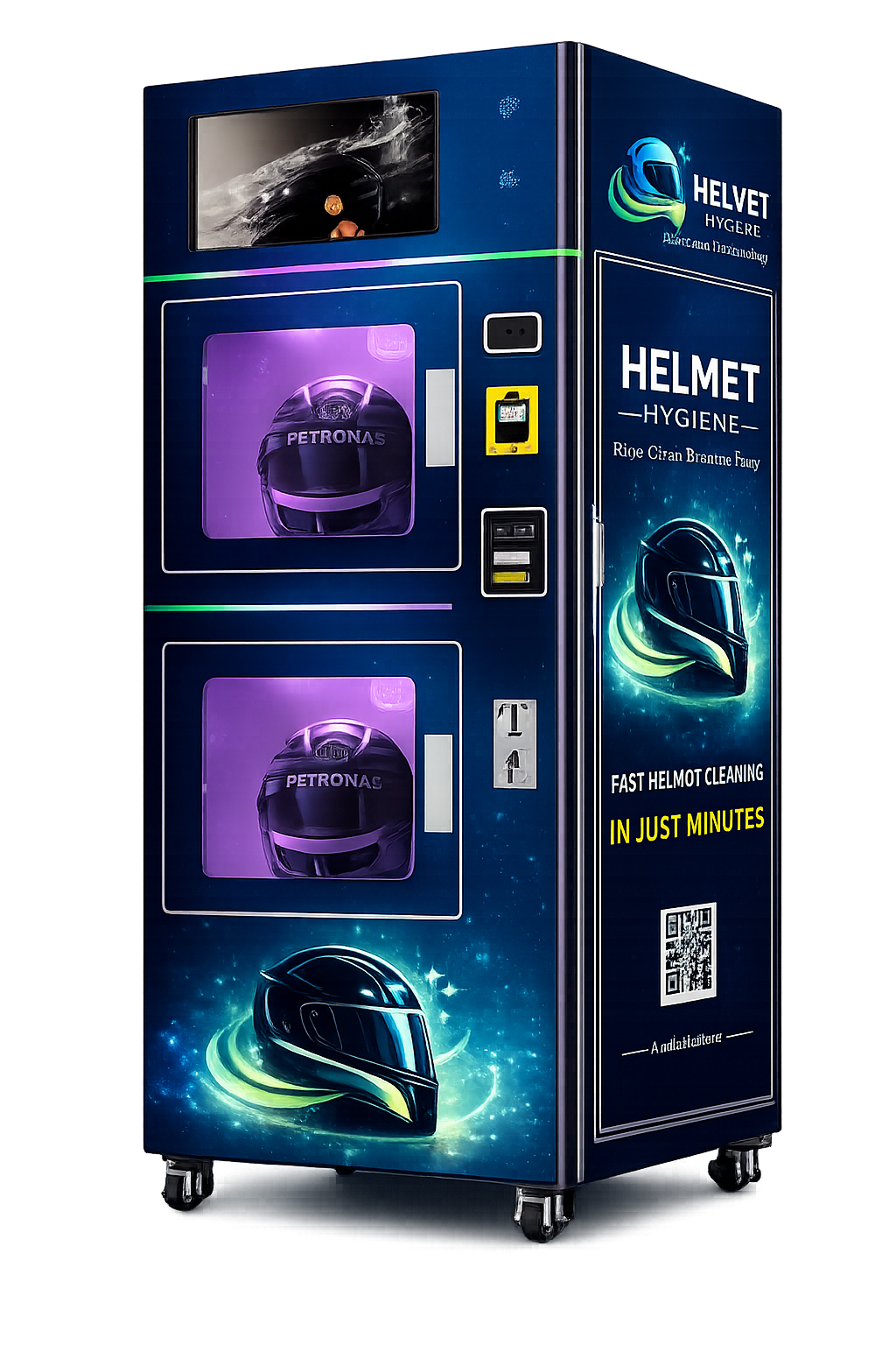 Helmet Hygiene sanitising machine