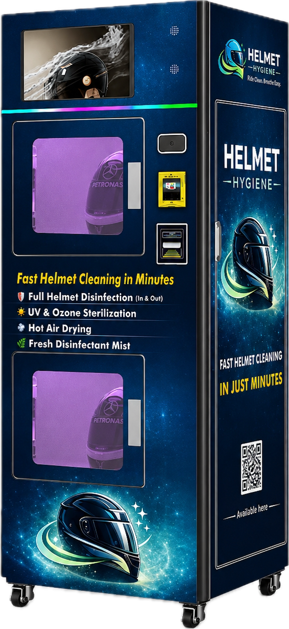 Helmet Hygiene sanitising machine